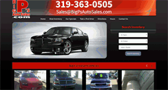 Desktop Screenshot of bigpsautosales.com